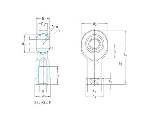 Bearing SILKB10F SKF