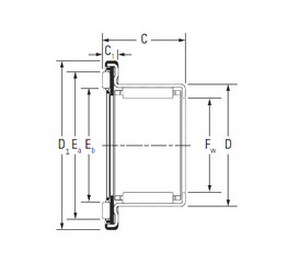 Bearing RAX 745 KOYO