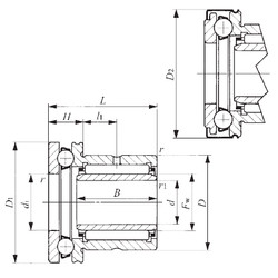 Bearing NAXI 923Z IKO