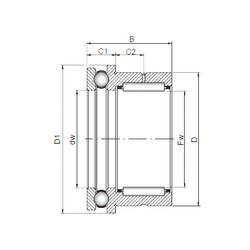 Bearing NKX 70 CX
