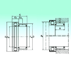 Bearing NKX 12 NBS