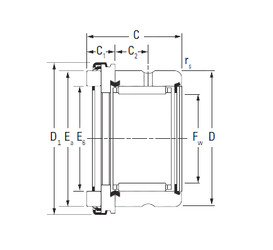 Bearing RAX 545 Timken