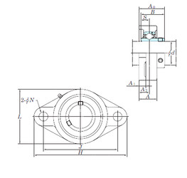 Bearing UCFLX10-32 KOYO