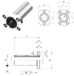 Bearing LMH12L Samick