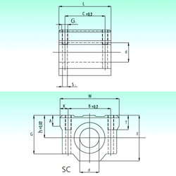 Bearing SC 60-UU AS NBS