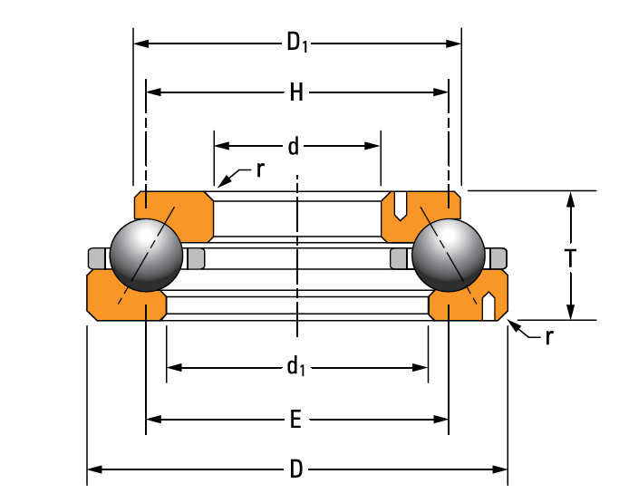 Bearing 410TVL718