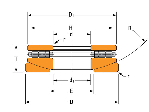 Bearing 100TPS145