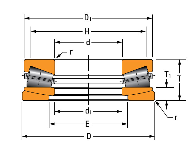 Bearing E–2004–C