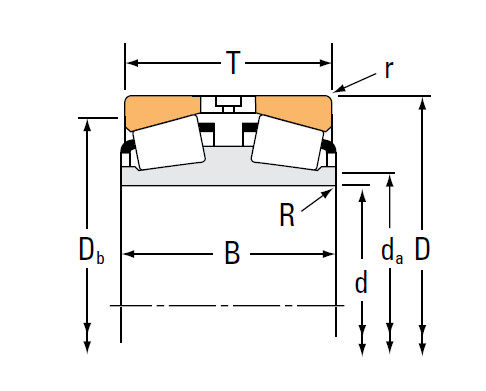 Bearing EE736173D 736238