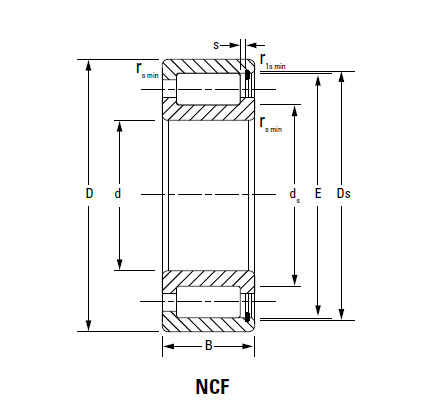 Bearing NNU4084MAW33
