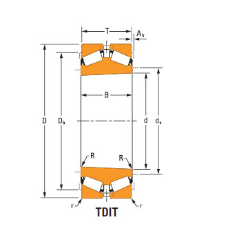 Bearing Hm256839Ta-Hm256849Ta Hm256810dc