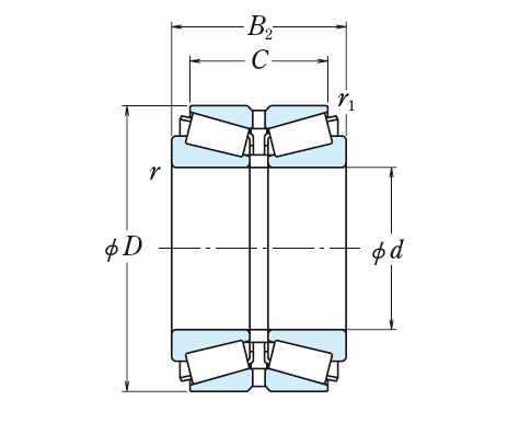Bearing 56418/56650D+L